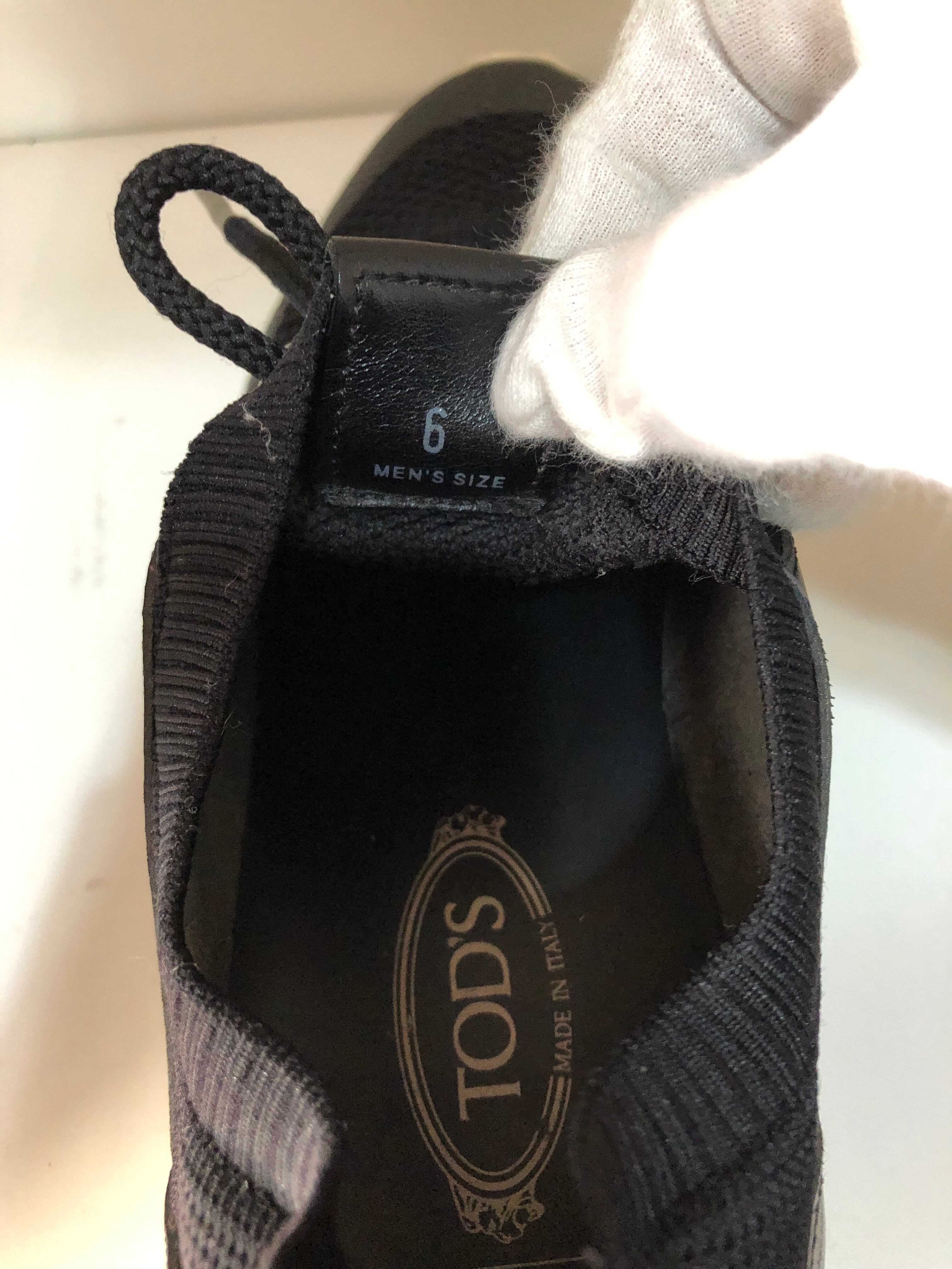080302○ TOD'S No_Code Shoeker 02 シューカー 6 25cm スニーカー