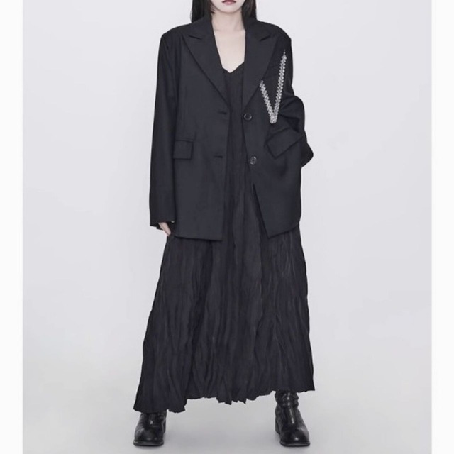 Adjustable chain jacket【2color】 C0711