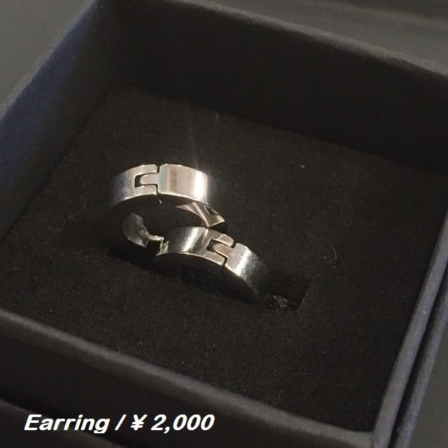 TOPANGA Jewelry　シンプルリングピアス　シルバー