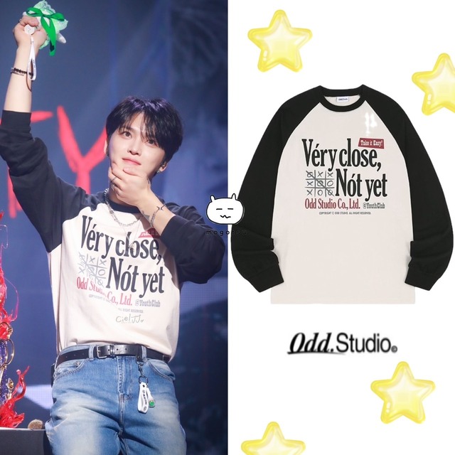 ★ジェジュン 着用！！【Odd Studio】Very Close Raglan Over Fit Long Sleeve - 3color