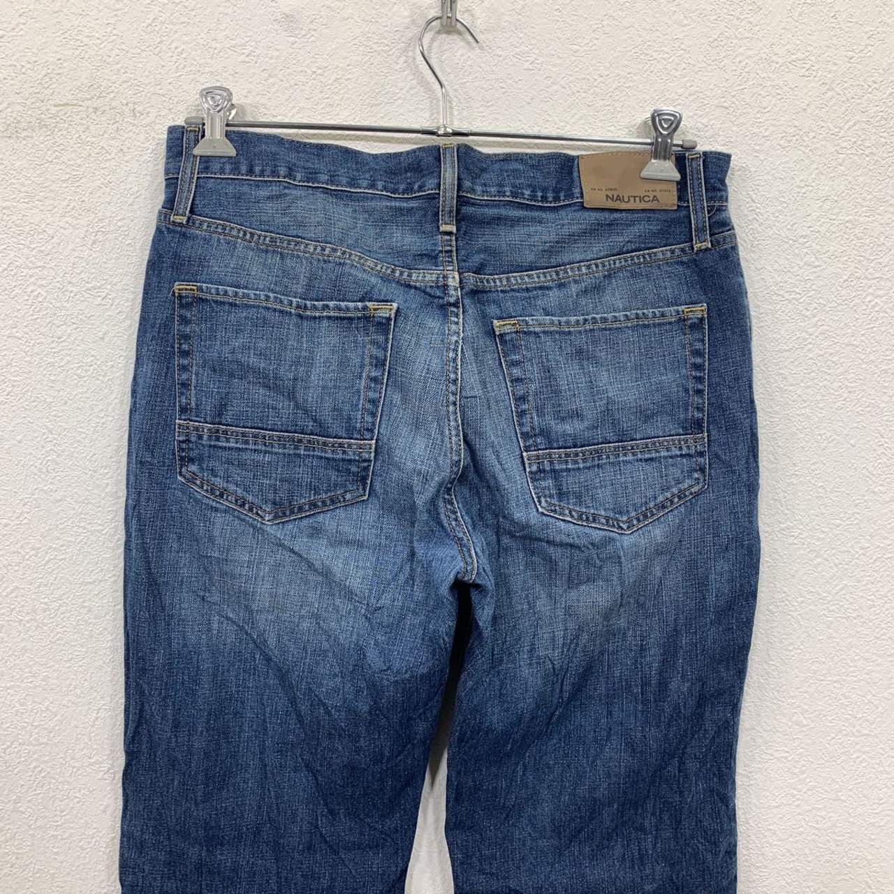NAUTICA デニムパンツ W32 ノーティカ リラックスフィット 古着卸 