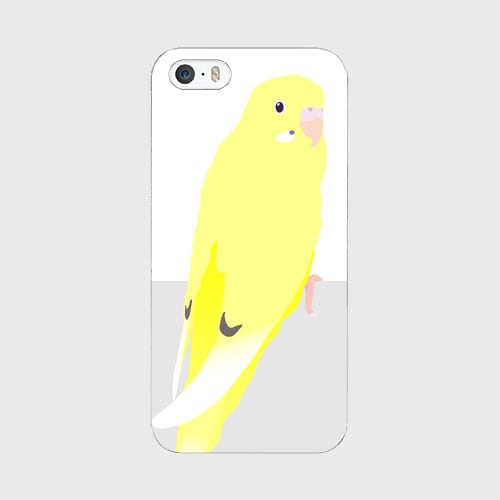 iPhoneケース セキセイインコ イエローパイド【各機種対応】