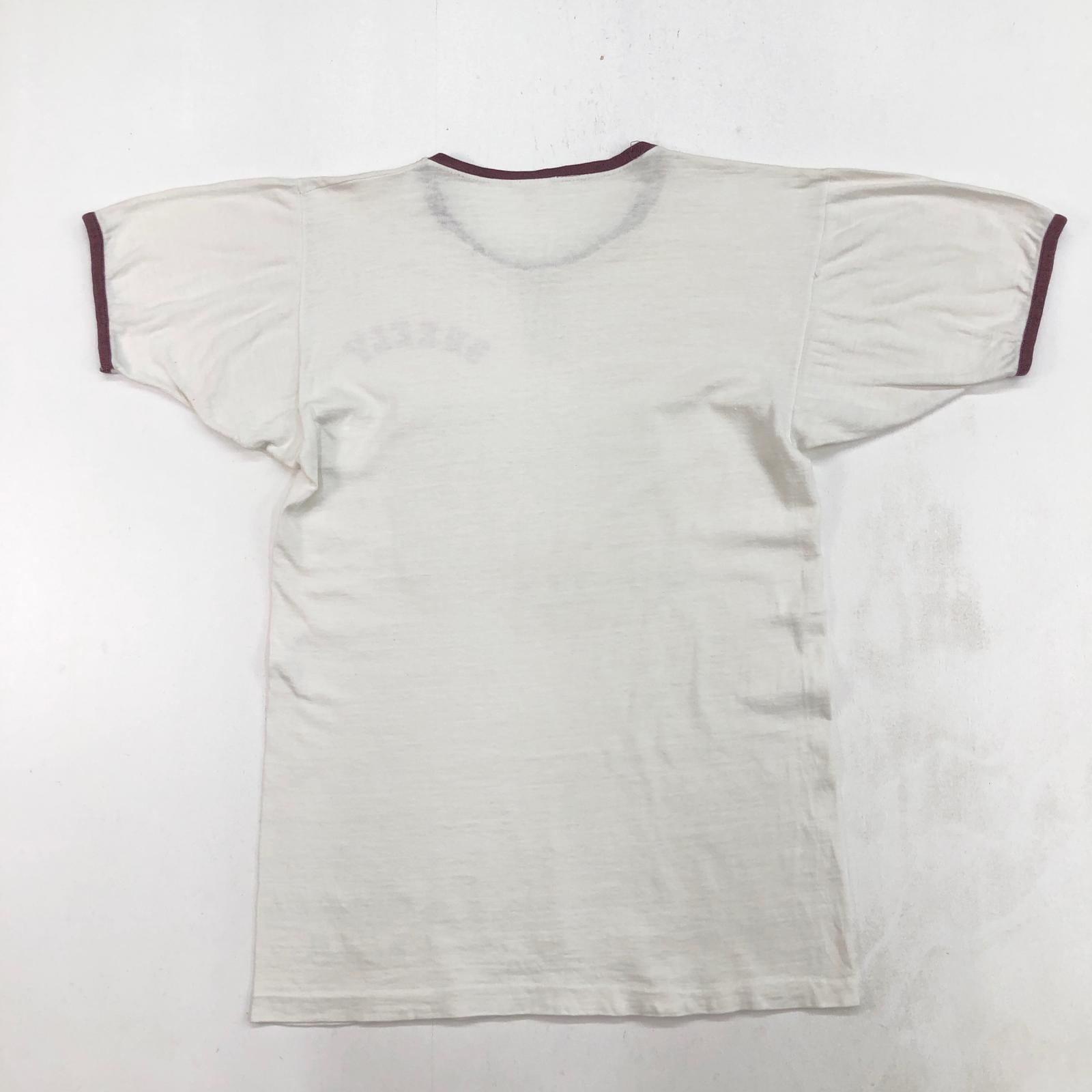 CHAMPION 60年代 USA製 C中 ランタグ チョコチンリンガー Tシャツ
