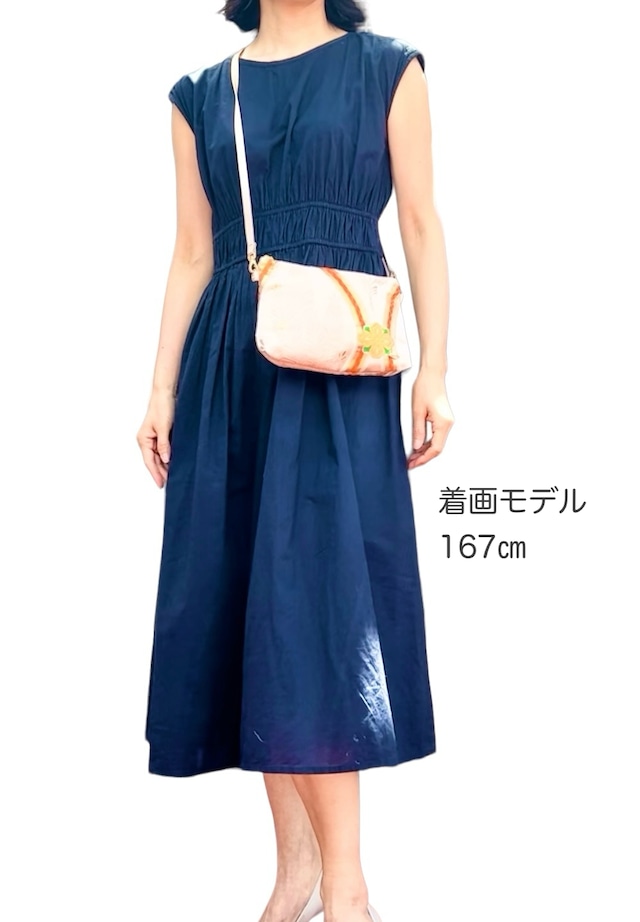 400-450両面帯サコッシュ 築地場外市場 石井折箱店