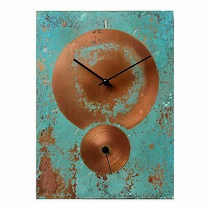 インテリア　メタルクロック Copper Rectangle Rustic Large Wall Clock 14-inch -