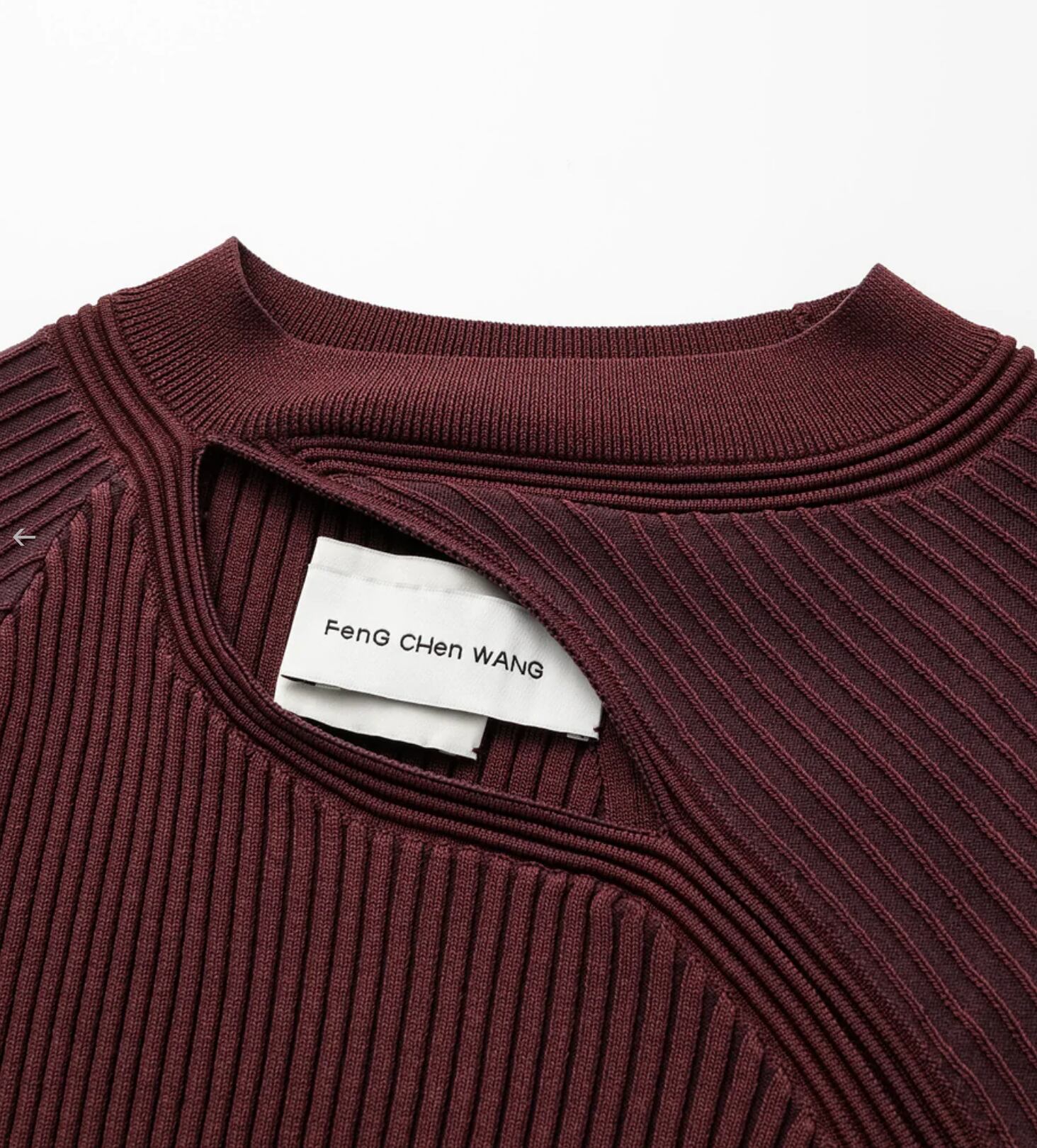 24AW】Feng Chen Wang フェンチェンワン / DECONSTRUCTED KNIT 24AW】Feng Chen Wang フェンチェンワン / DECONSTRUCTED KNIT