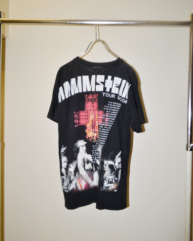 [M] RAMMSTEIN EUROPE TOUR TEE / junk!