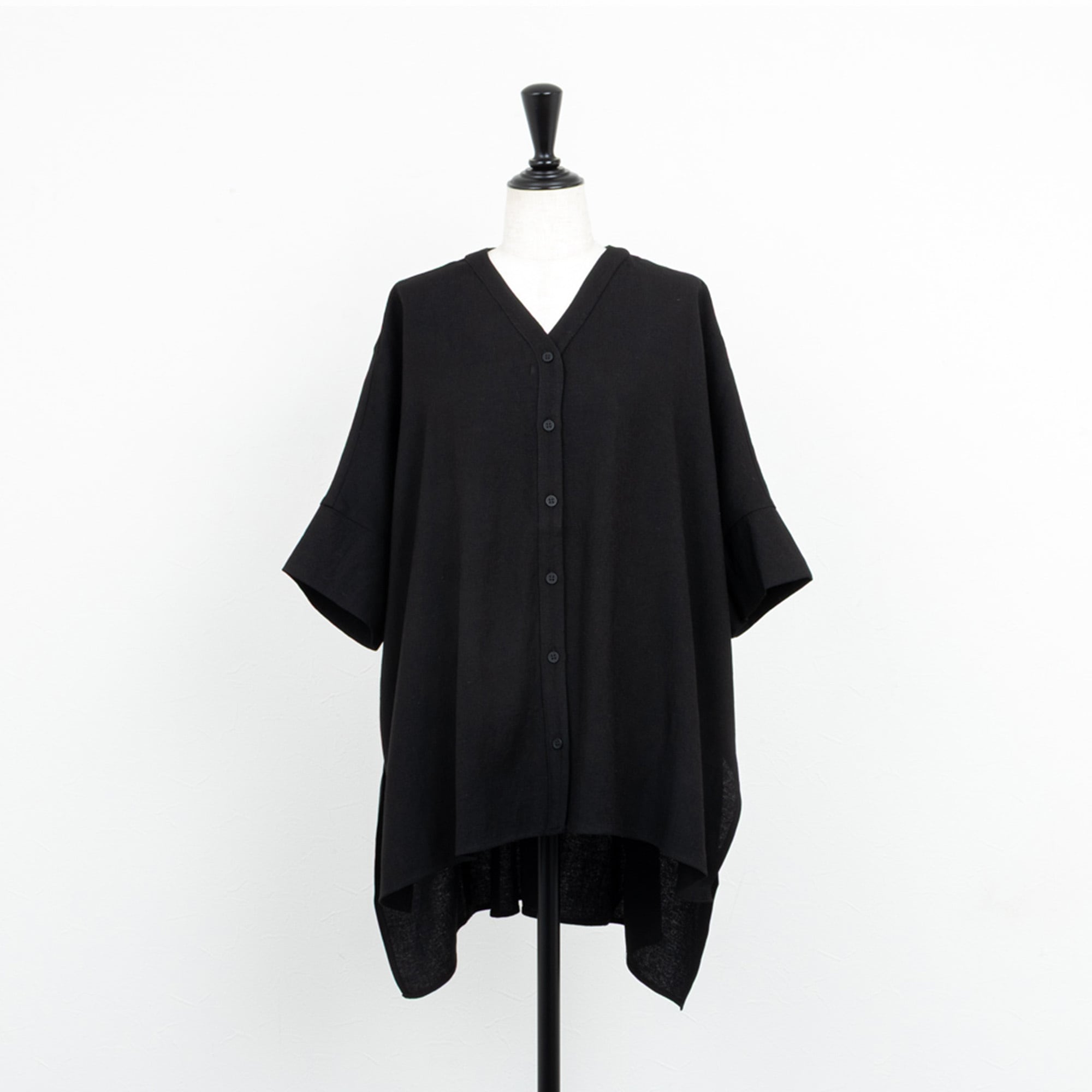 新品　Maglia Plus　マリアプラス　デコラティブレース シャツベスト マリアプラス バックボタン シアーニットベスト Maglia Plus