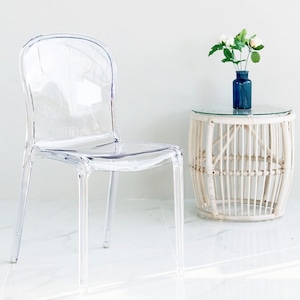 【特価】casper clear chair 2colors / キャスパー クリア チェア ダイニング 椅子 家具 北欧 韓国インテリア雑貨