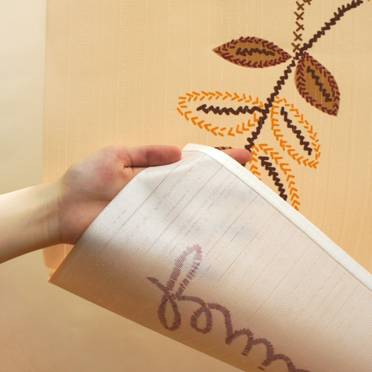 【受注生産】 のれん ルフィアージュ 幅85ｘ丈150cm