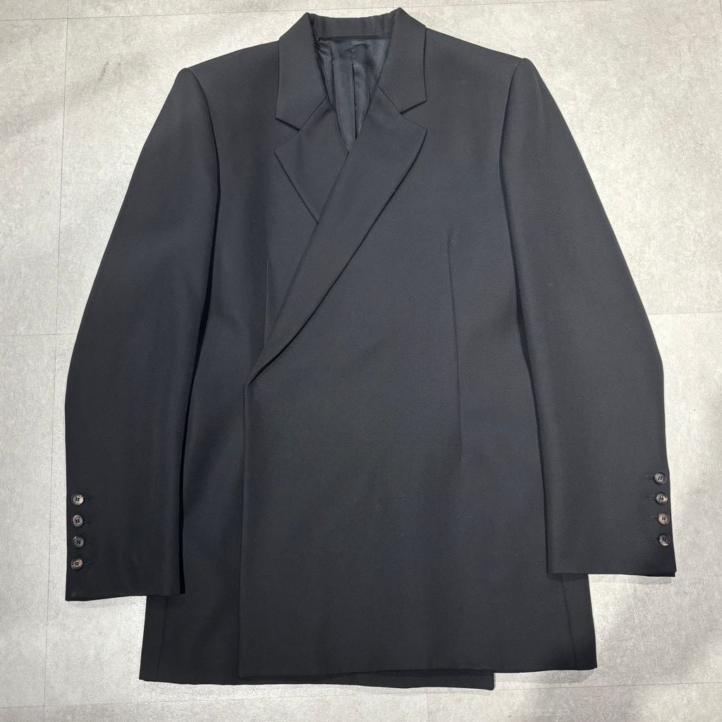 Egonlab ブラック ダブルジャケット サイズ50 Egon lab. エゴンラボ 22SS DYNASTY Double Breasted Jacket