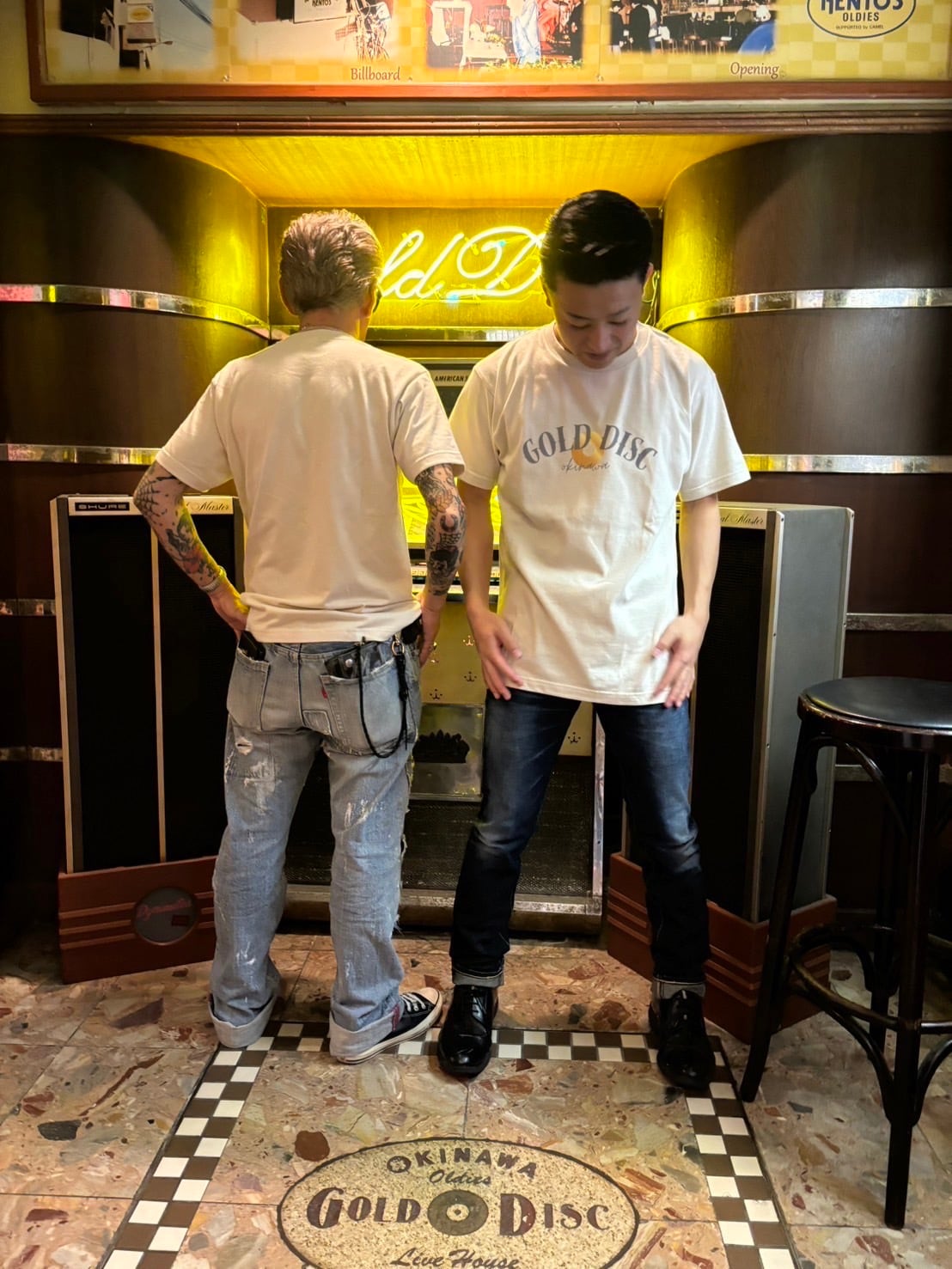 GD Original T-shirt Vol.1 | GOLD DISC OKINAWA 【ゴールド GD Original T-shirt Vol.1 | GOLD DISC OKINAWA 【ゴールド
