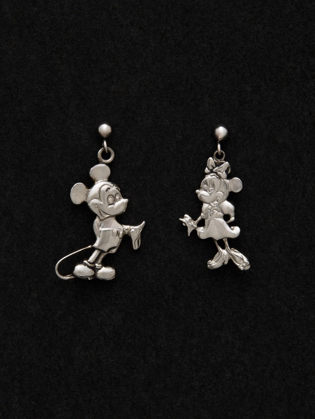 Mickey & Minnie Mouse Pierced Earrings
