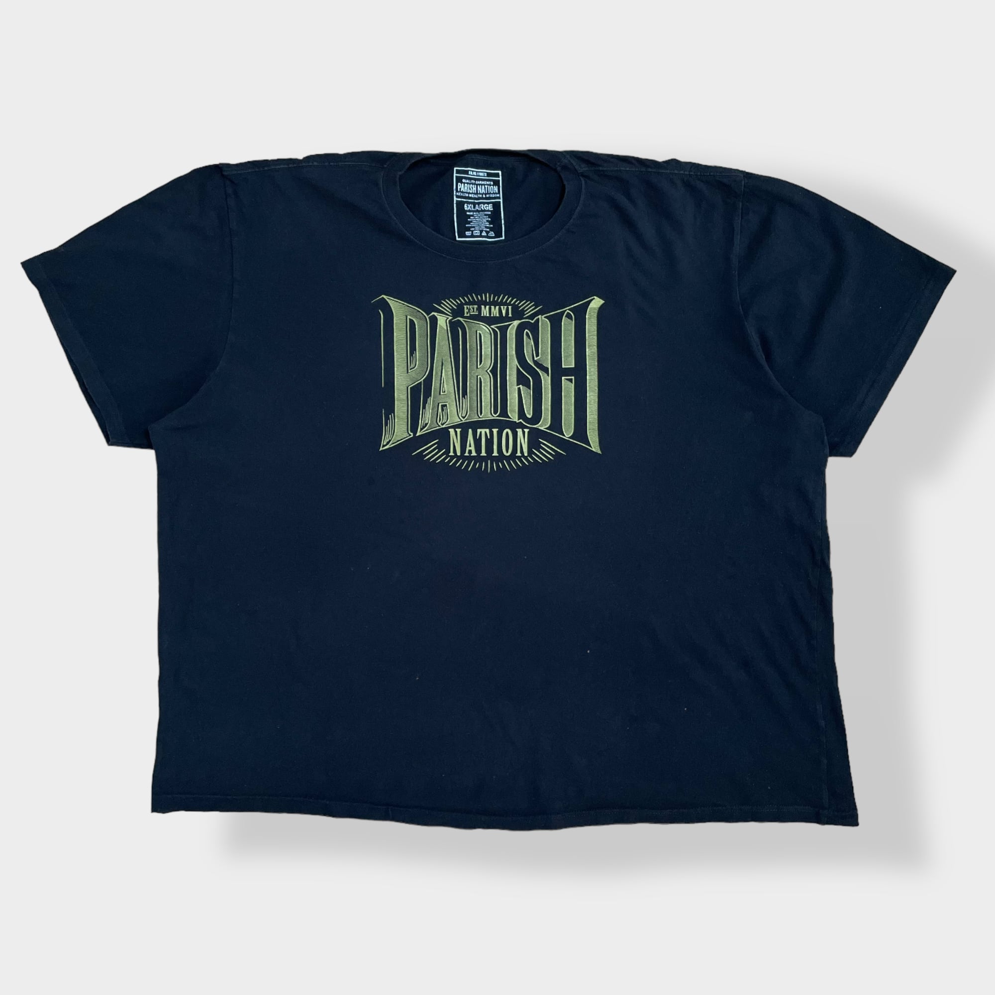 PARISH NATION】6XL Tシャツ 超ビッグシルエット ビッグサイズ ロゴ ...