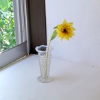 オパリンガラスの雨粒花瓶