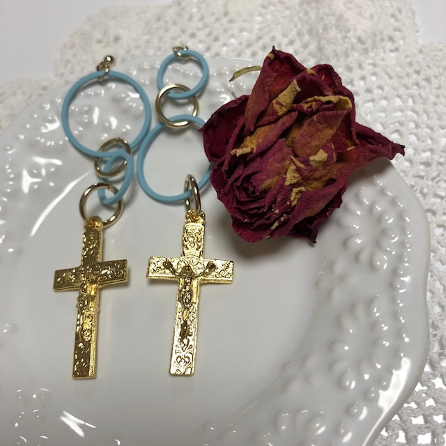 夏にマストなターゴイズなピアス