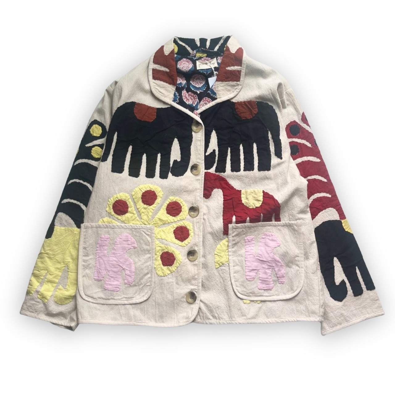 ＜PHET&PLOY＞Adult  APPLIQUE JACKET アップリケ ジャケット - 2