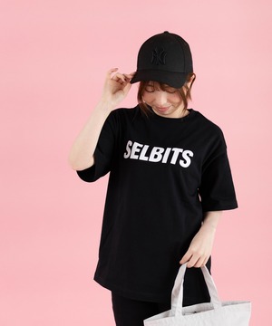 SELBITS LOGO TEE　”black”