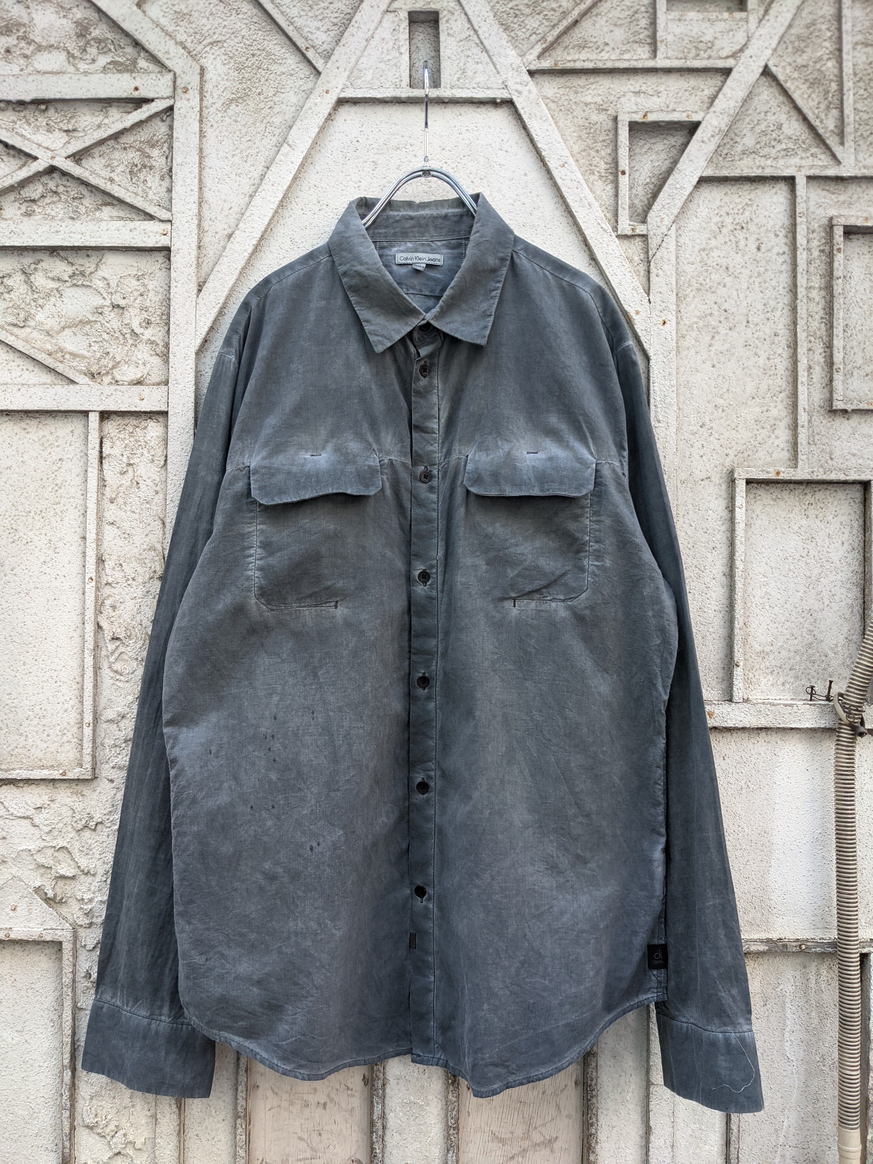 "CALVIN KLEIN" fade shirt