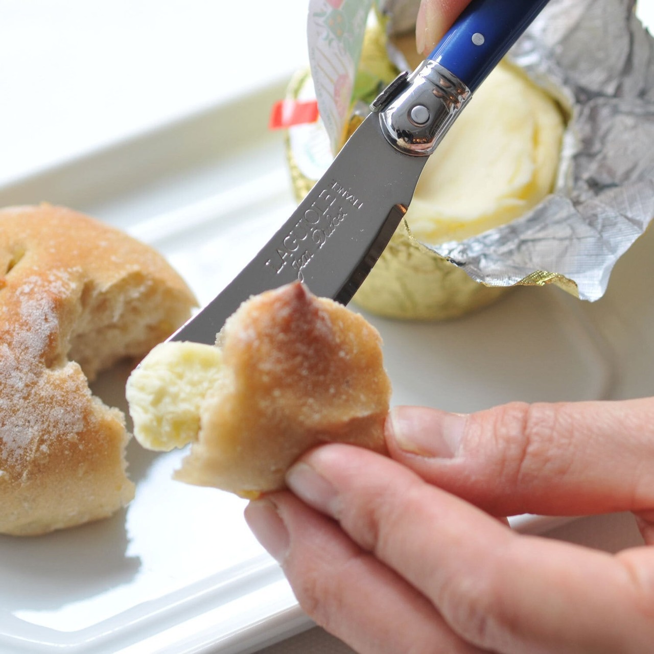 Jean Dubost ライヨール バターナイフ パリスレッド