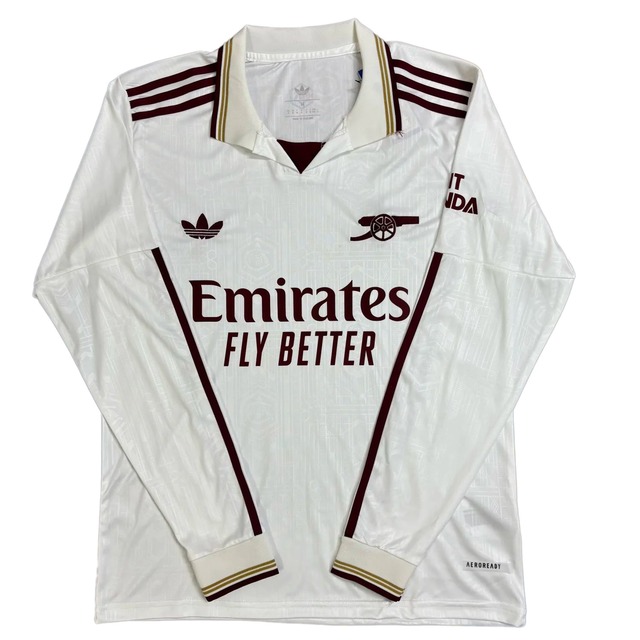 25-26 Long Sleeve Arsenal Third away Jersey 25-26 アーセナル 