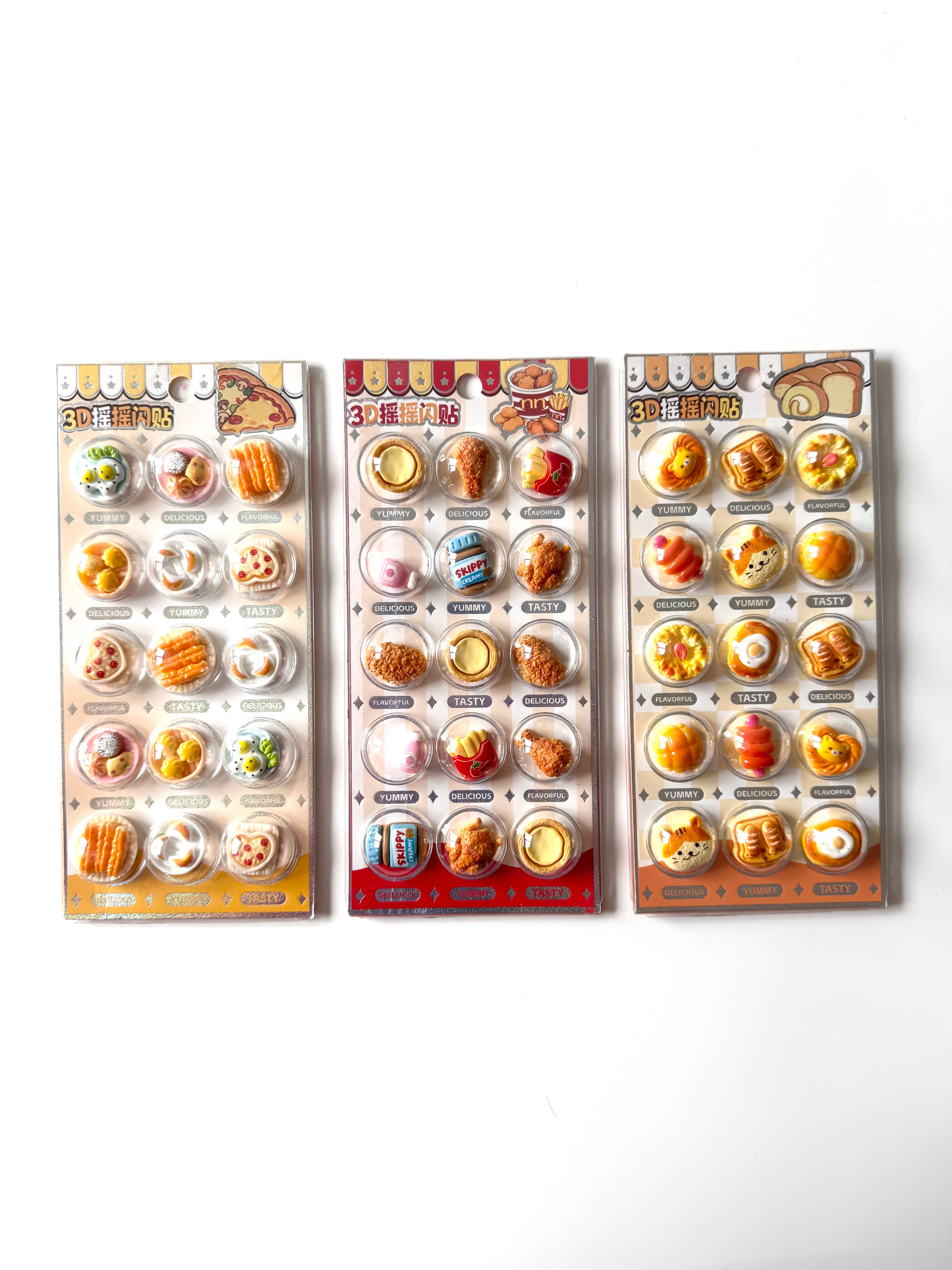 3D デコパーツシール