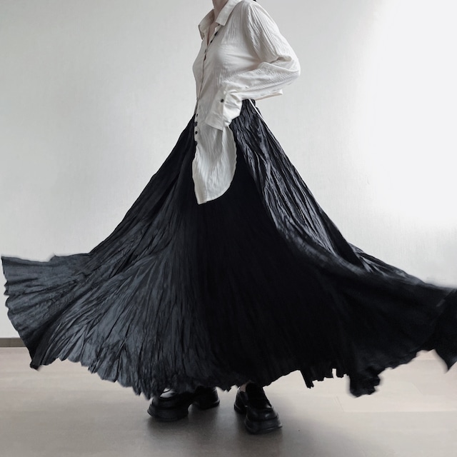 Long Pleated Skirt / ロング プリーツ スカート