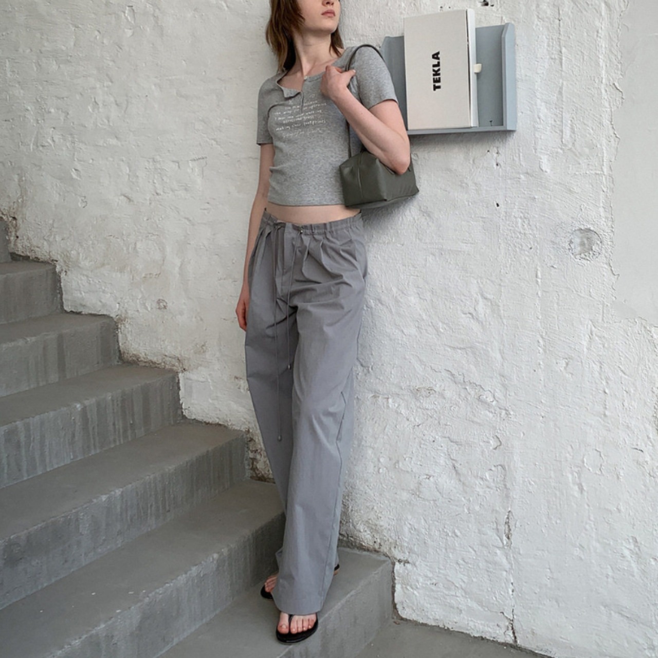 Sportif Drawcord Tuck Pants F0652