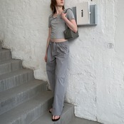 Sportif Drawcord Tuck Pants F0652