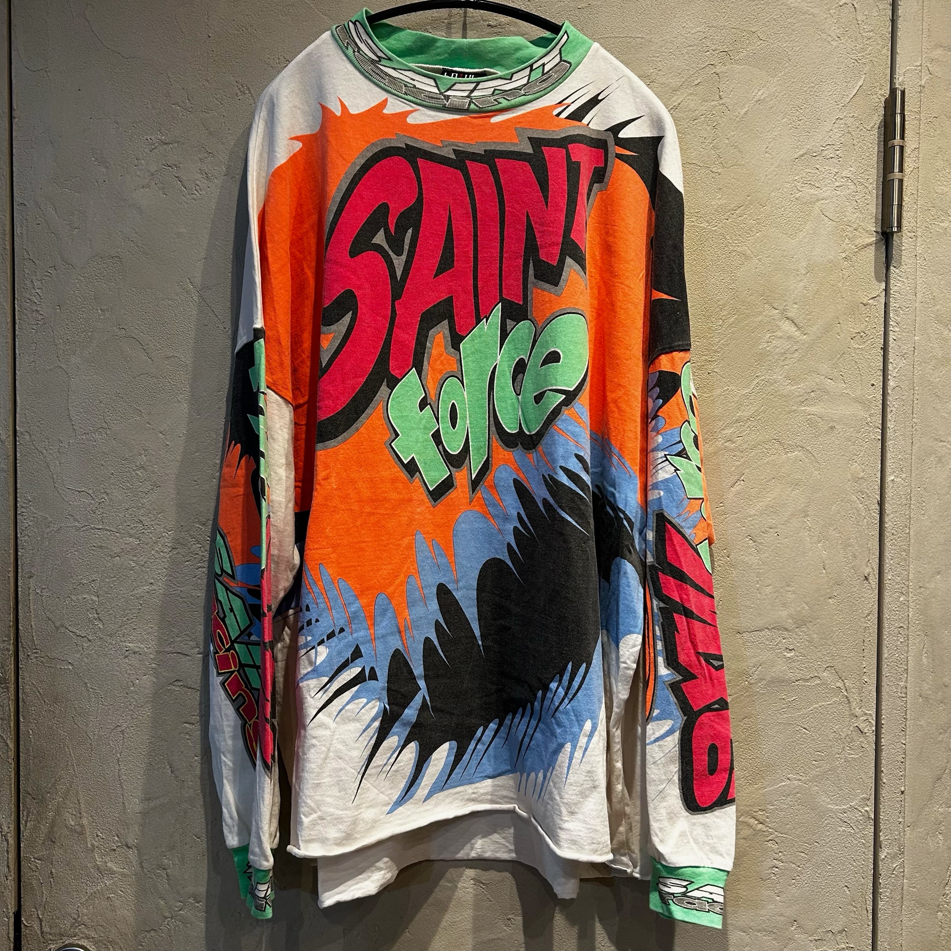 SAINT MICHAEL セントマイケル 24SS LONG SLEEVE SAINT RACING SAINT MICHAEL セントマイケル 24SS LONG SLEEVE SAINT RACING