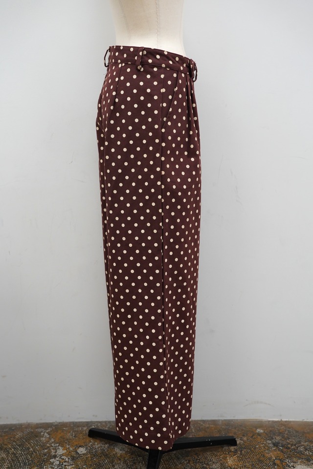 ARLES POLKA DOT TROUSERS