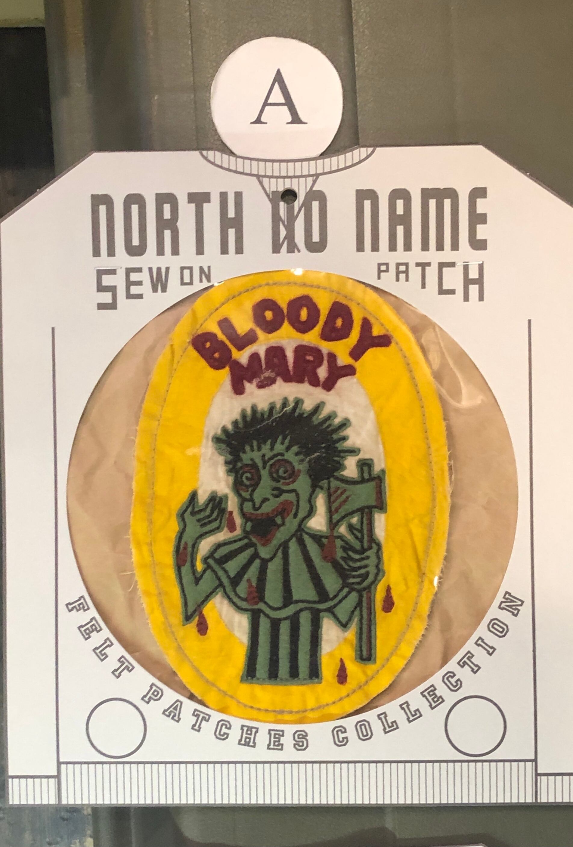 NORTH NO NAME】ノースノーネーム FELT PATCH フェルトパッチ ワッペン