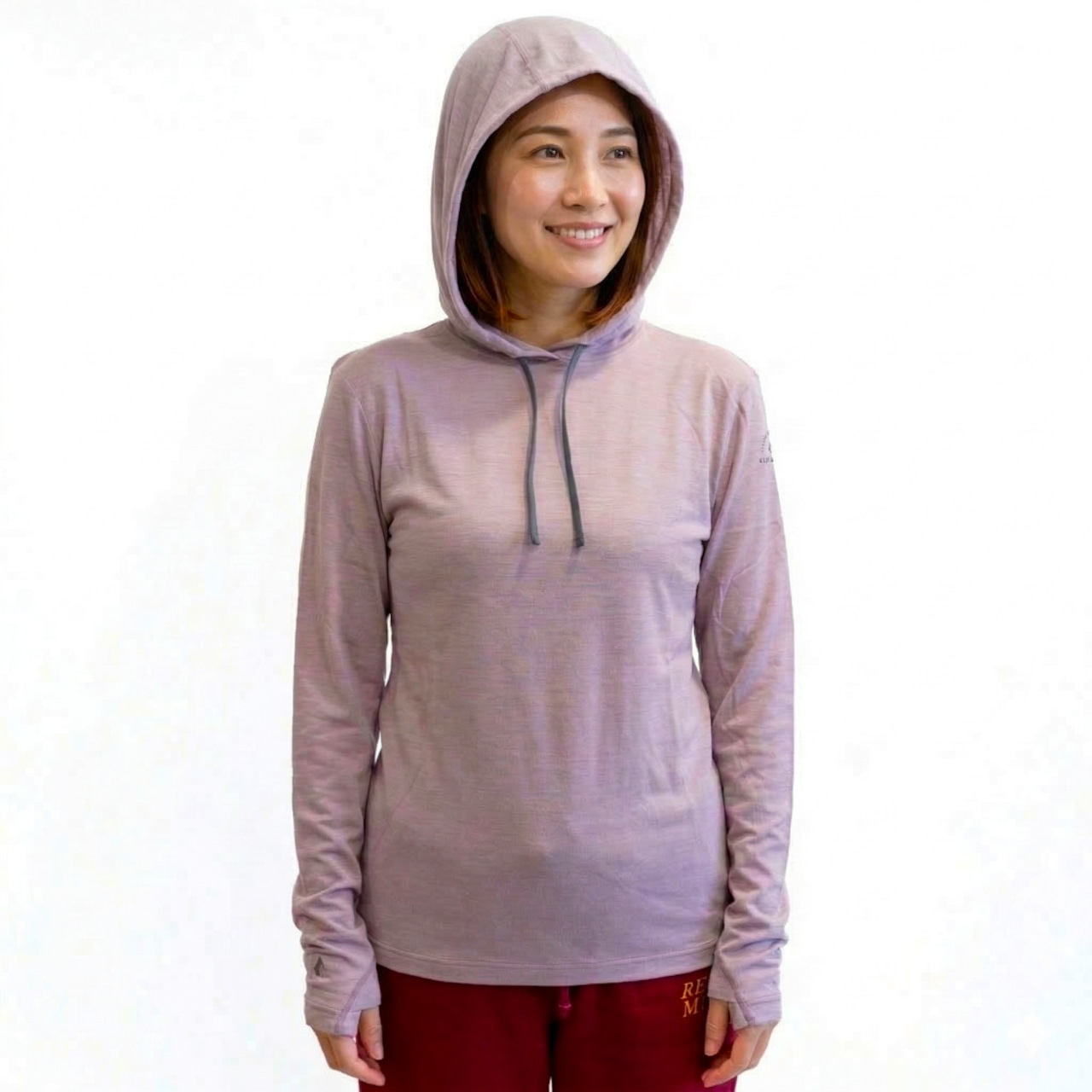 Ridge Merino/ライトウェイト・ナイロンコアメリノフーディ(Womens)