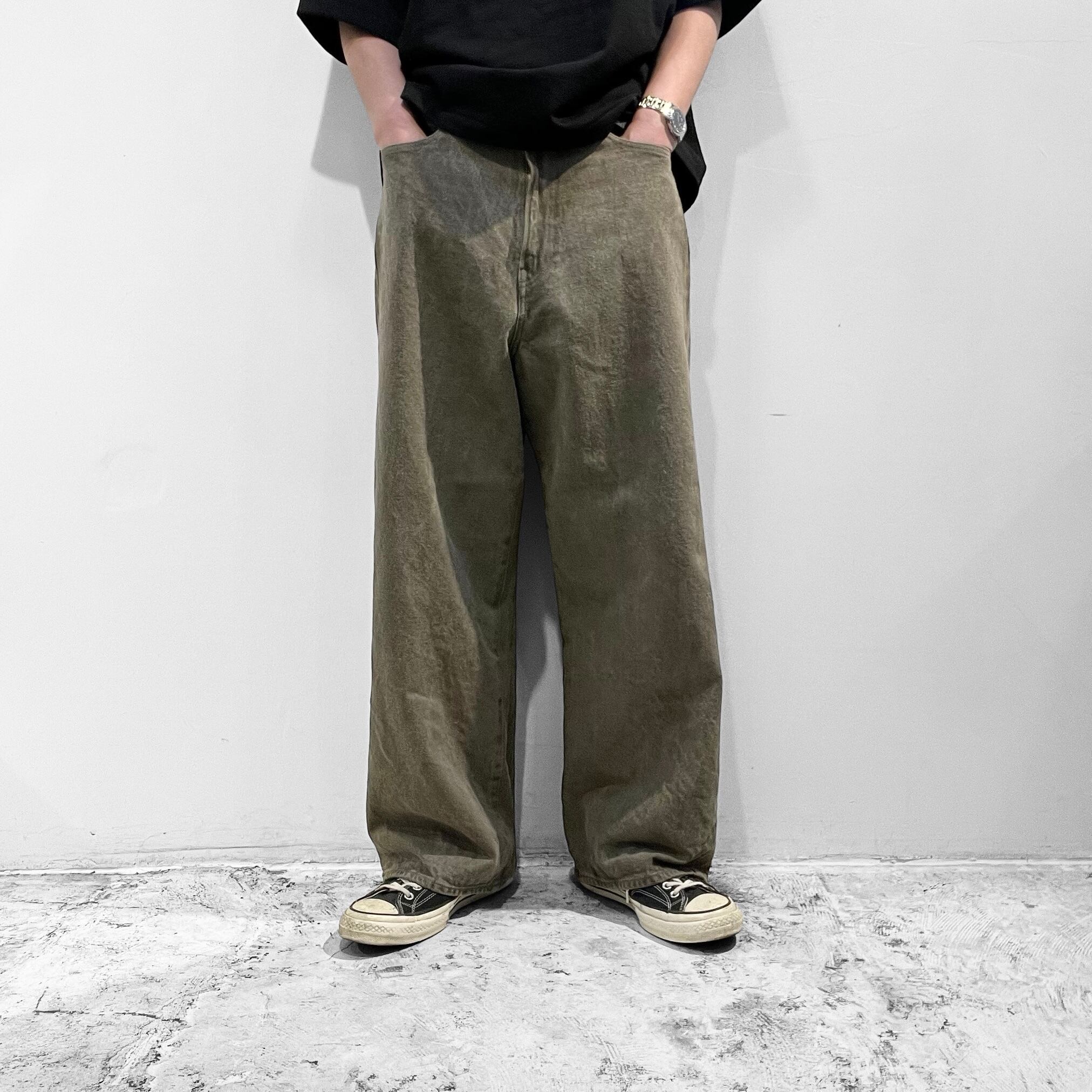 YOKO SAKAMOTO 【ヨーコサカモト】NATURAL GARMENT DYE・RAW DENIM