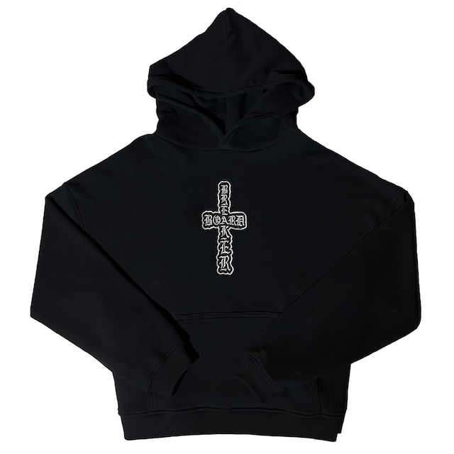 BOARD BREAKER CROSS LOGO HOODIE | BOARD BREAKER