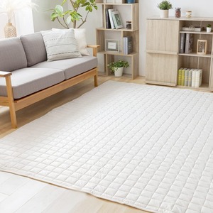 【在庫処分】アイリスプラザ オーガニックコットン100% 家族みんなに優しいラグ 200×250cm アイボリー 抗菌・防臭・防ダニ加工でいつでも清潔 ご家庭で丸洗い可能 綿100%でお子様にも優しい肌触り 汗ばむ季節も快適 安心して過ごせる滑り止め加工 ラグ マット カーペット 夏用ラグ 夏 夏用 涼しい 涼感 3畳