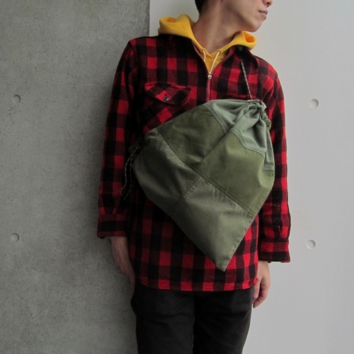  PATCH DRAWSTRING BAG （L）