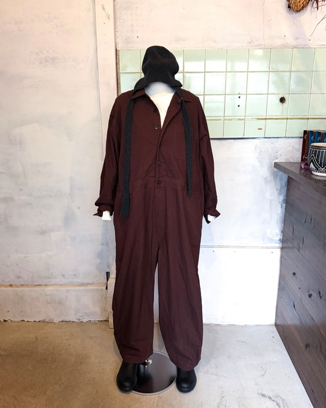 【HTS WOMEN】ONE-UP COLLAR OVERALLS