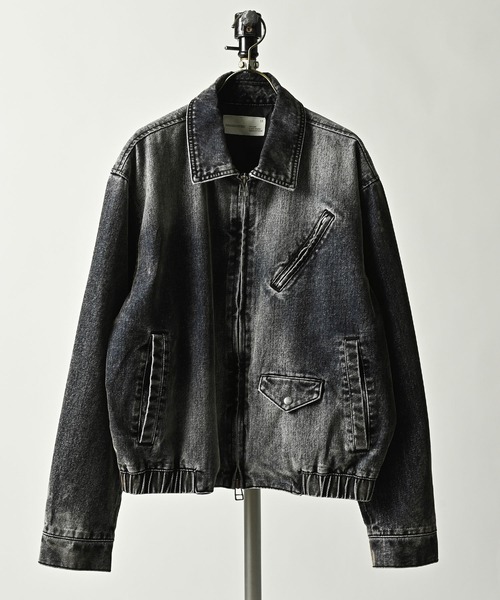 ADAM PATEK velour dust jacket (BLK) AP2523012