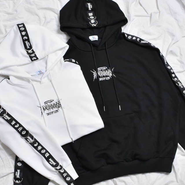 【12/4新着】サブカルロゴ★ベルトパーカー