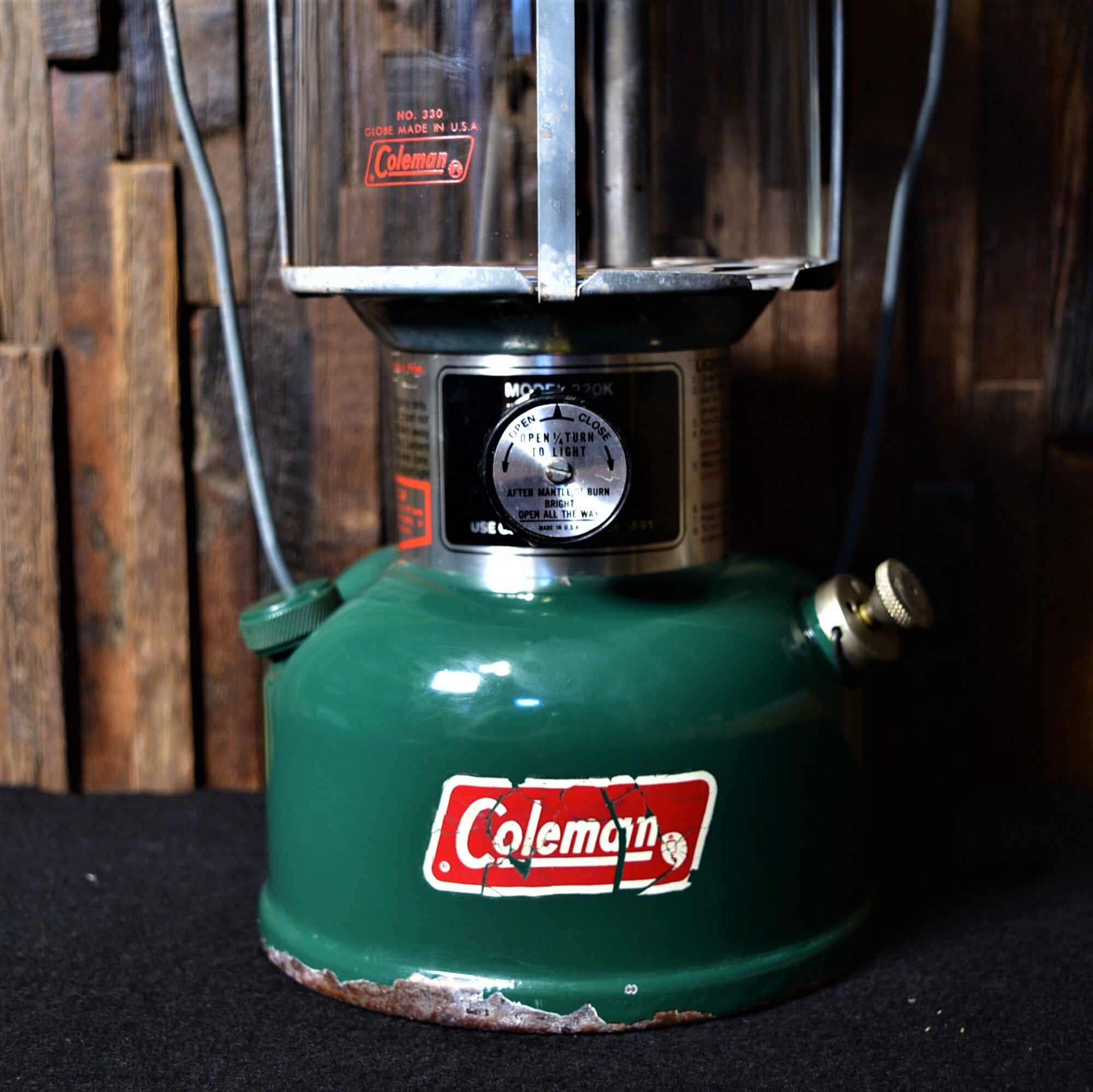 コールマン 220K 1980年2月製造 ツーマントル ビンテージ COLEMAN 完全