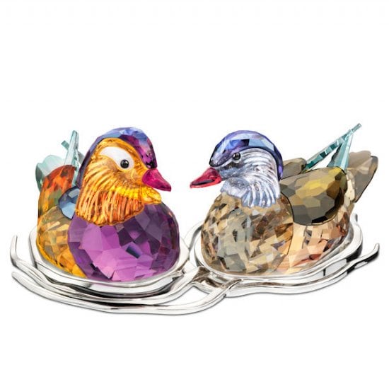 スワロフスキー 「マンダリンダック Mandarin Ducks Topaz, Large