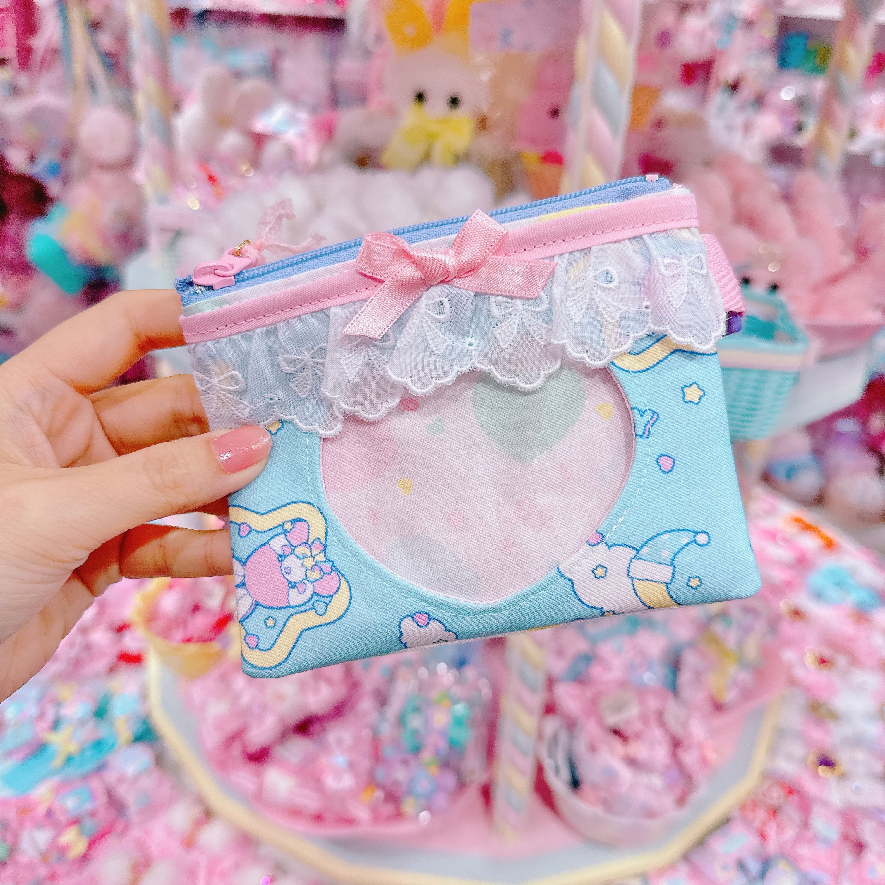 【A1】28-4ティッシュケース付き推し活ポーチ