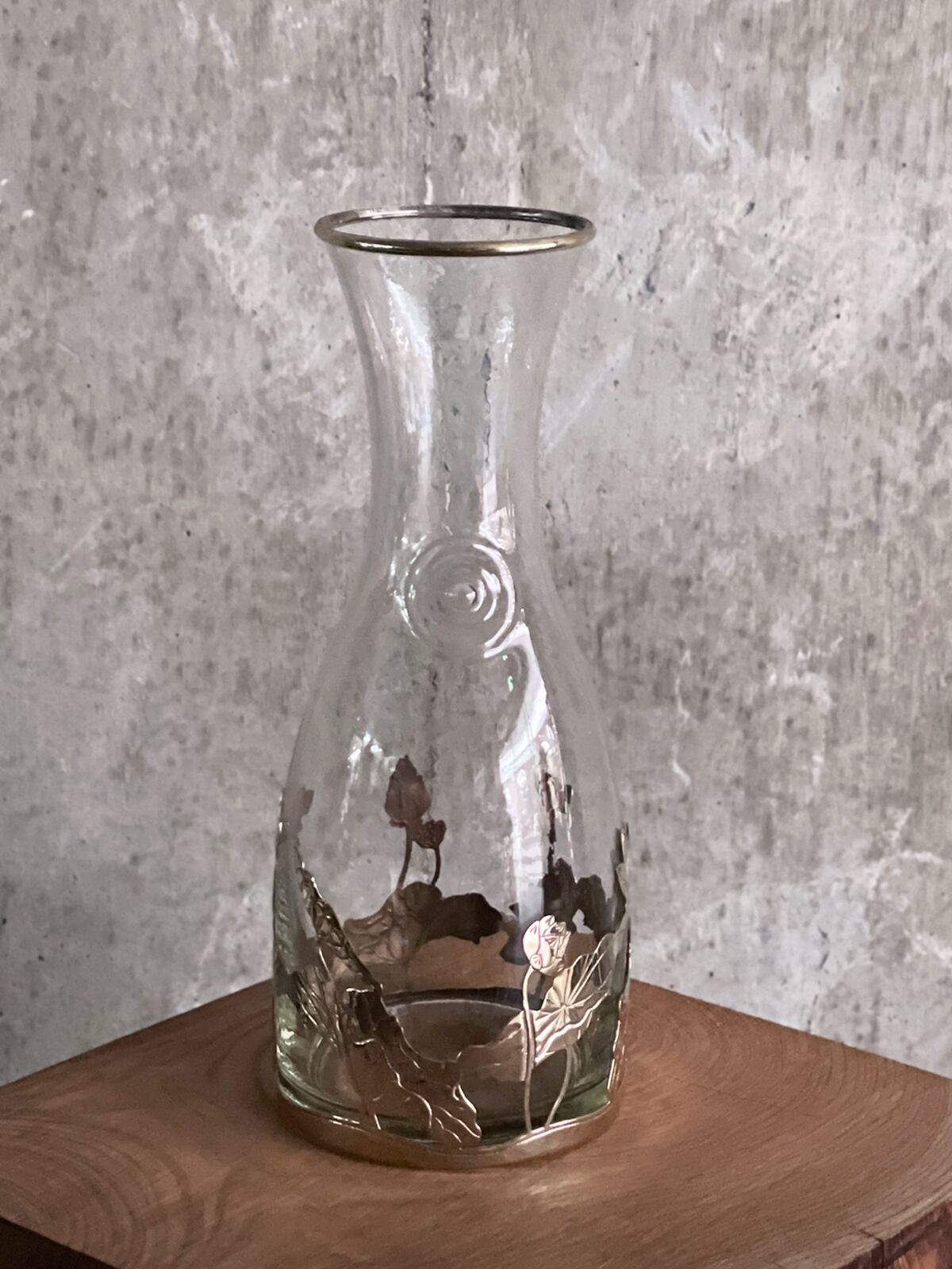 Reaching Out／ガラスカラフェ（Large・Flower） | 333 & tay