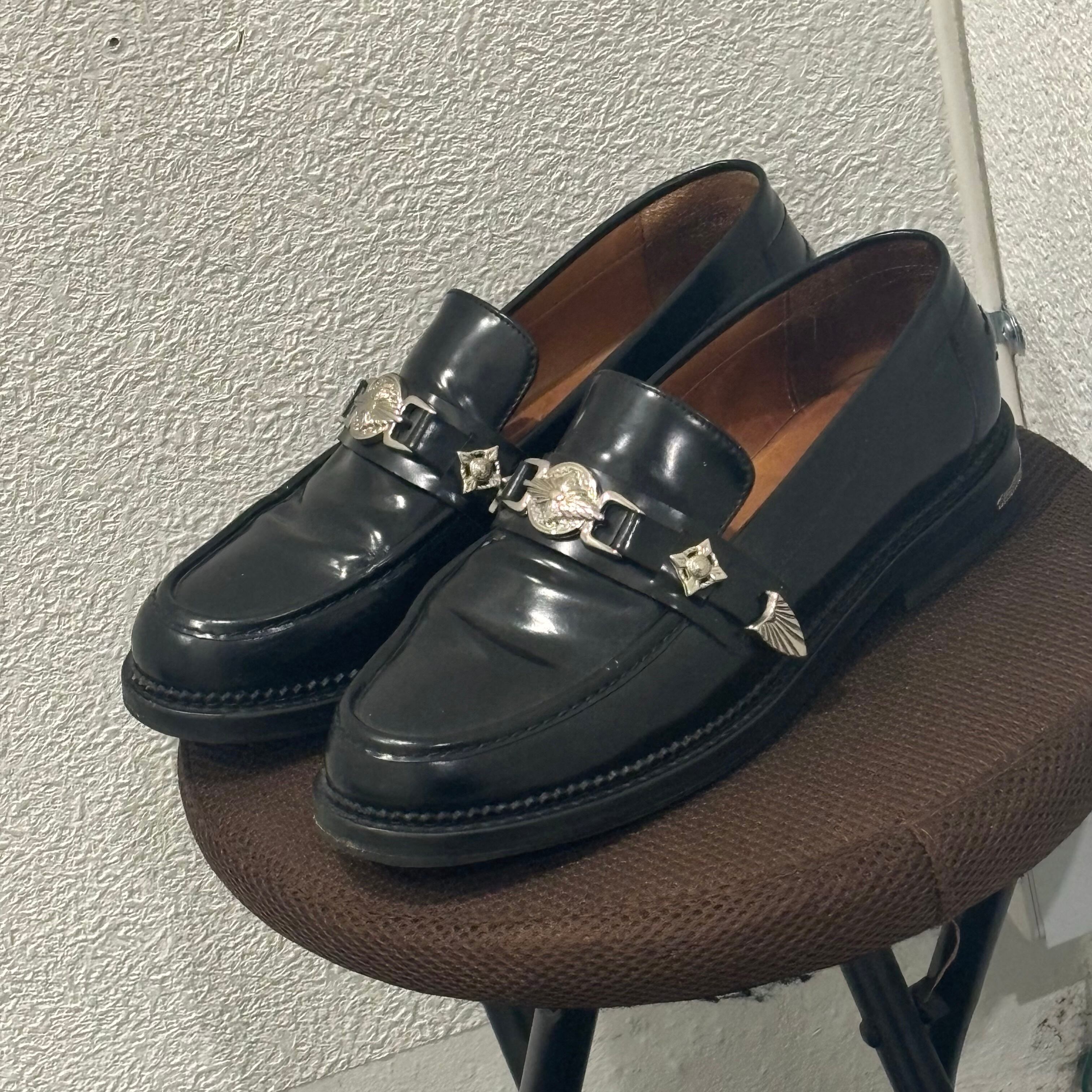 TOGA VIRILIS トーガビリリース METAL LOAFER メタルローファー レザー  