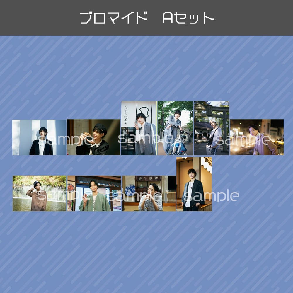松田岳 DVD+ブロマイドセット-
