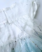 100-140【即納】プリンセスドレス ホワイト [プリンセスドレス 雪 ハロウィン ]