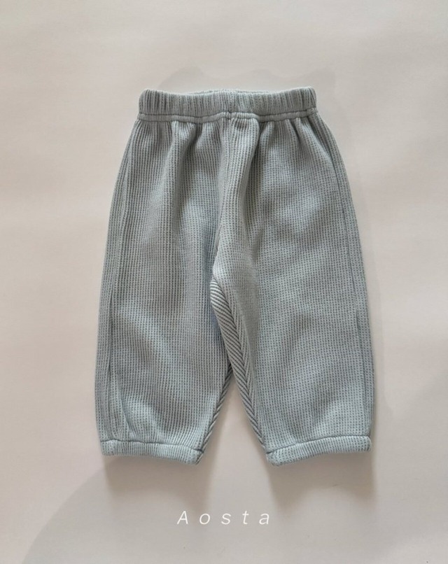 予約⌇aosta / Waffle pants