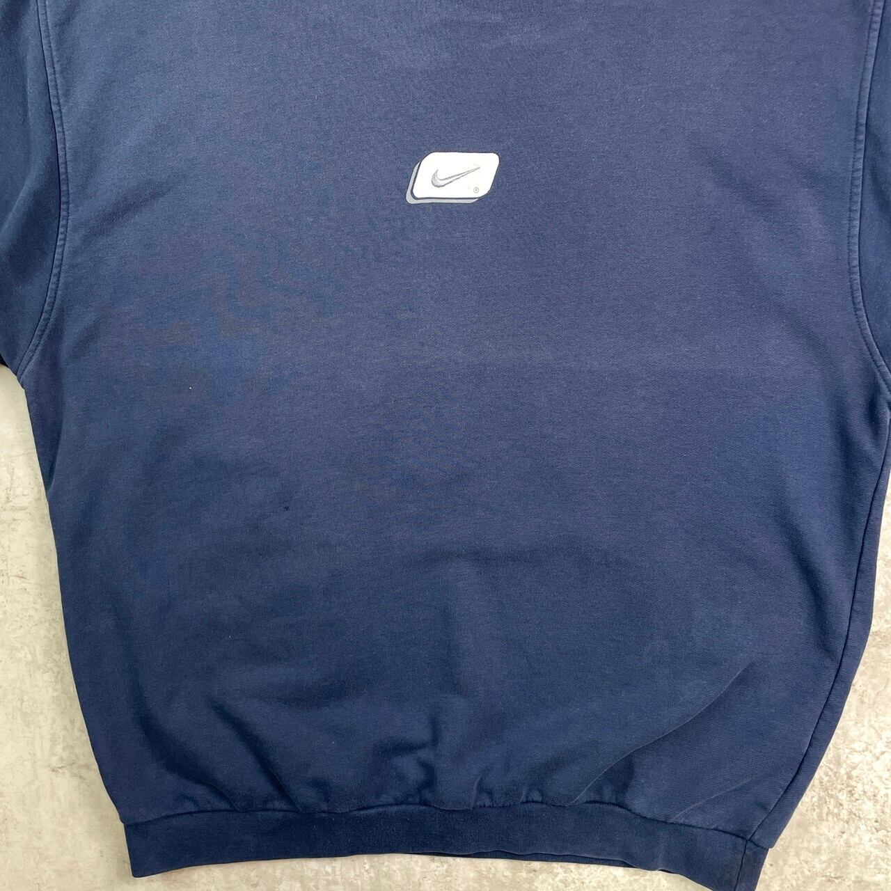 00年代 NIKE ナイキ センターロゴ スウェットシャツ メンズXL 古着 00s
