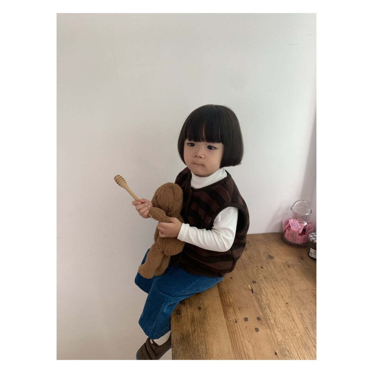 【取寄】PEPPER ダラムジュチョッキ｜冬服｜韓国子供服